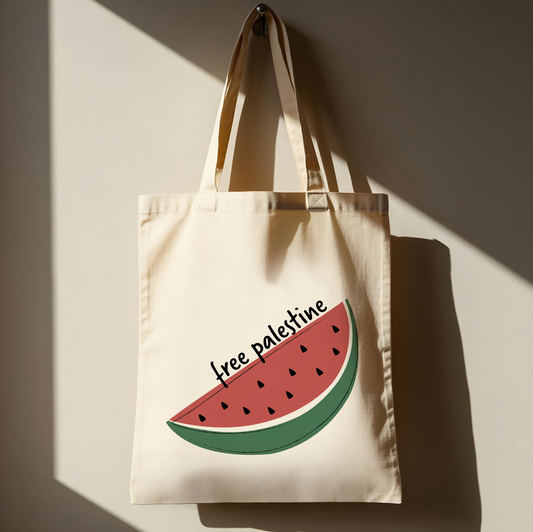 Tote bag "free palestine"