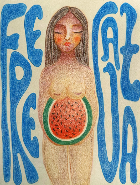 "Free Gaza" (print)