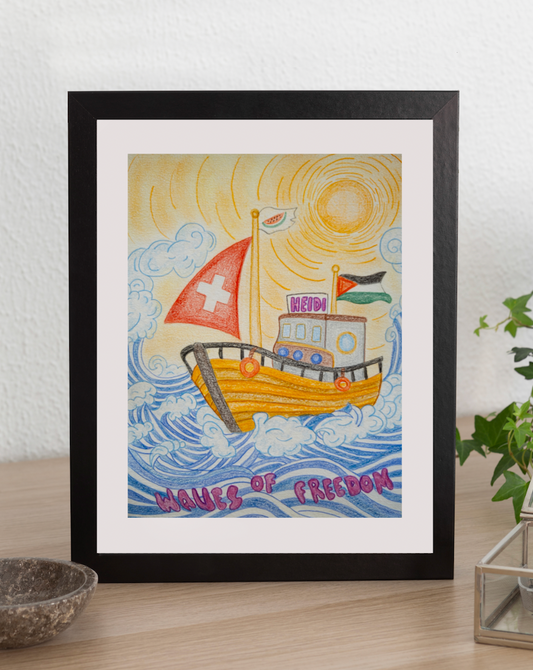 Original Art "Heidi" (Framed)