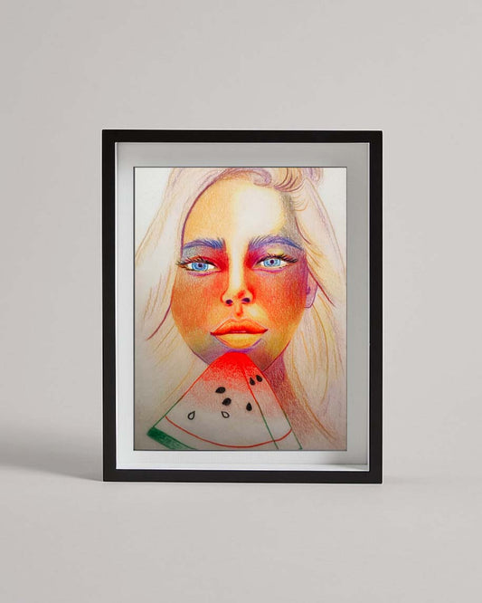 Original Art "The Bite Of Freedom" (Framed)